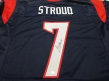 CJ Stroud of the Houston Texans signed autographed football jersey PAAS COA 735