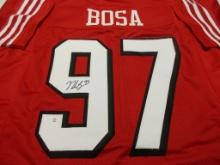 Nick Bosa of the San Francisco 49ers signed autographed football jersey PAAS COA 805