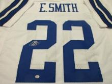 Emmitt Smith of the Dallas Cowboys signed autographed football jersey PAAS COA 611
