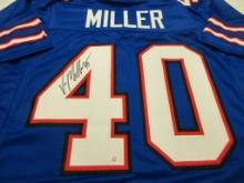 Von Miller of the Buffalo Bills signed autographed football jersey PAAS COA 740