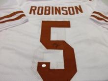 Bijan Robinson of the Texas Longhorns signed autographed football jersey PAAS COA 410