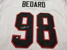 Connor Bedard of the Chicago Blackhawks signed autographed hockey jersey PAAS COA 212