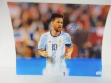 Leo Messi of the Argentina signed autographed 8x10 photo PAAS COA 083