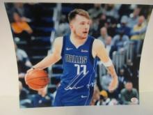 Luka Doncic of the Dallas Maverucks signed autographed 8x10 photo PAAS COA 136