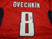 Alexander Ovechkin of the Washington Capitals signed autographed hockey jersey PAAS COA 423