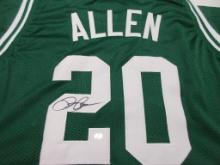 Ray Allen of the Boston Celtics signed autographed basketball jersey PAAS COA 403