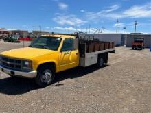 1998 Chevrolet 3500 Flatbed Truck - Salvage Title