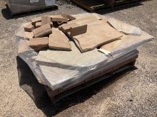 PALLET OF STONE PAVERS AND FLAGSTONE