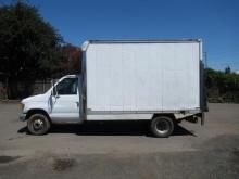 1996 FORD 3-350 12' BOX TRUCK