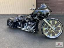 2010 Harley Davidson Road Glide Black Custom "Gangster" Motorcycle