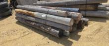 WOOD FENCE POSTS 7'-10' LENGTHS