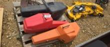 GROUP OF 3 CHAIN SAW CASES ONLY