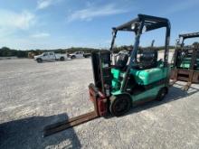 MITSUBISHI FGC20 CUSHION TIRE FORKLIFT