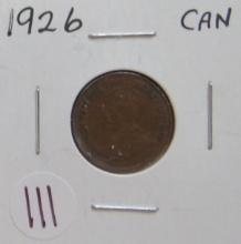 1926- Canada Small Cent