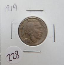 1919- Buffalo Nickel