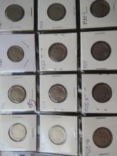 1913- 1937-S (20) Buffalo Nickels