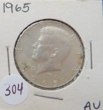 1965- Kennedy Half Dollar