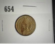 1863 Indian Head Cent, EF.