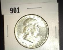 1949 S Franklin Half Dollar, Uncirculated.