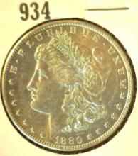 1880 O Morgan Silver Dollar, Uncirculated.