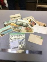 Group of miscellaneous vintage postcards