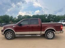 2007 FORD F-150 KING RANCH CREW CAB TRUCK