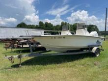 1998 CaROLINA SKIFF 21' BOAT