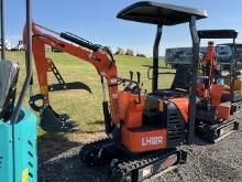 NEW 2024 Agrotk LH12R Mini Excavator (Orange )