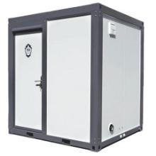 Bastone Portable Toilet with Fan-shaped Door Shower
