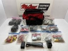 Tool Bag With Miscellaneous Electrical Parts