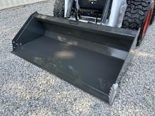 74" Long Bottom Skid Steer Bucket