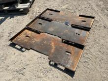 Skid Steer Quick Attach Plates