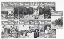 (18) 1956-57 The Enthusiast Motorcycle Magazines