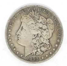 Key Date 1895-S U.S. Morgan Silver Dollar