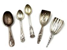 Sterling Silver Sugar Spoons