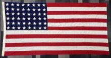 Vintage 48 Star American Flag (58 x 113.5)