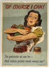 WW II Propaganda for Victory Gardens Poster