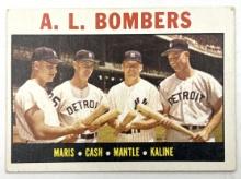 1964 Topps # 331 A.L. Bombers Mantle & Maris