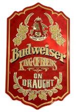 Budweiser King of Beers Advertising Sign