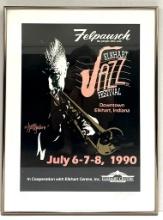 1990 Elkhart Jazz Festival Autographed Print