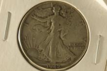 1942 SILVER WALKING LIBERTY HALF DOLLAR