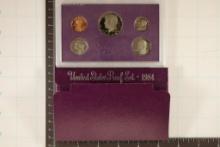 1984 US PROOF SET (WITH BOX)