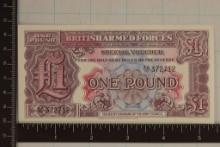 2ND SERIES BRITISH ARMED FORCES 1 POUND SPECIAL