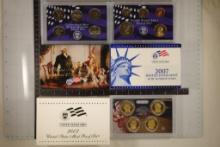 2007 US PROOF SET (WITH BOX) 14 PIECES