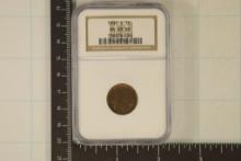 1930-S LINCOLN WHEAT CENT NGC MS65RD