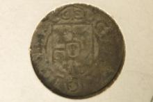 1600'S HAND HAMMERED POLAND SILVER 1/24 TALER