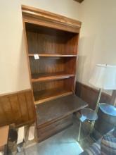 PART 3 - BOOKCASE WITH FOLD DOWN DESK & DRAWERS