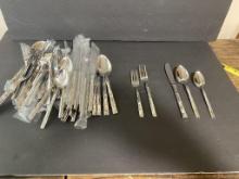 5 PIECES SETTING FOR 10 -  FLATWARE