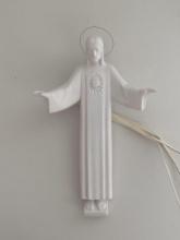 PAIR OF 19" RELIGIOUS FIGURE WALL PIECES