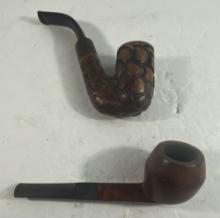 TWO VINTAGE TOBACCO PIPES